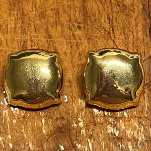 Liz Claiborne vintage Gold-Tone Earrings